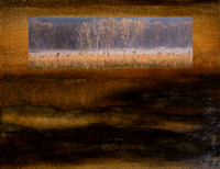 SOLD Autumn Pasture 11" x 14" Mixed media on canvas panel $395.00 SOLD