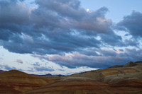 Moon Over Painted Hills