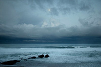 Coastal Moonset