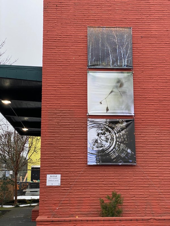 PDX: The Red Wall Project 2021  Hanging at the corner of MLK and NE Tillamook St until 3/26/2021